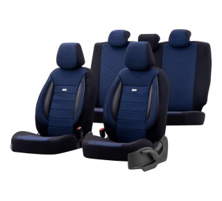 Καλύμματα καθισμάτων Sport Fabric μπλε