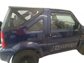 Suzuki jimny soft top μαύρο