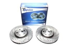 ta technix δισκόπλακες τρυπητές Peugeot