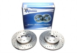 ta technix δισκόπλακες τρυπητές Honda