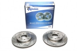 ta technix δισκόπλακες τρυπητές Honda