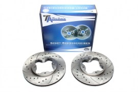 ta technix δισκόπλακες τρυπητές Honda